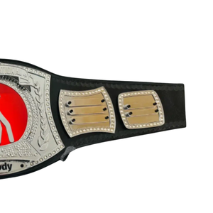 Cinturón de Campeonato de Golf, Correa de Cuero de Primera Calidad, Placa Roja y Plateada con Diseño de Golf, Cinturón de Premio 'Campeón' para Coleccionistas - Product Image 3