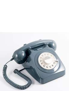 Téléphone vintage en métal pour un style intérieur classique, offrant un design rétro et un savoir-faire en métal massif. - Product Image 6