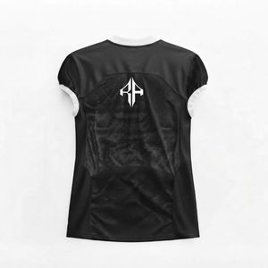 เสื้อฟุตบอลอเมริกันชาย คอวี พิมพ์ลายด้วยความร้อน วัสดุโพลีเอสเตอร์ 100% โดย RIVIAN ATLANTIC - Product Image 3