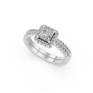 Bague en argent 925 avec diamant de laboratoire pour femme, certifiée IGI, fabricant de bijoux fins éthiques RJC ODM OEM, vente en gros E201099_WB300933 - Product Image 1