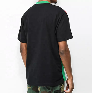 Camiseta de manga corta para hombre, camisa informal de gran tamaño, dos colores, a la moda, de verano - Product Image 5