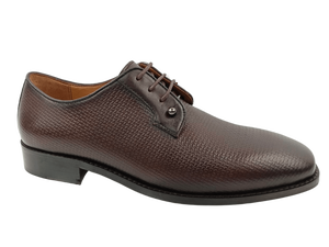 Zapatos Oxford de Vestir para Hombre, Color Marrón, con Cordones, Punta en Pico, Suela HM, para Oficina y Carrera Profesional, Color Sólido, para Todas las Temporadas - Product Image 1