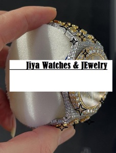 Reloj Deportivo de Lujo VVS Moissanite, Mecánico, de Acero Inoxidable, con Esfera Analógica, Movimiento MIYOTA, Pasa Todas las Pruebas de Diamantes - Product Image 3