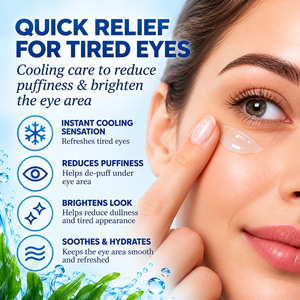 Crème Gel Rafraîchissante Anti-Fatigue aux Algues OEM/ODM pour les Yeux, Contre les Poches, Hydratante et Éclaircissante, Prix de Gros avec Marque Privée - Product Image 5
