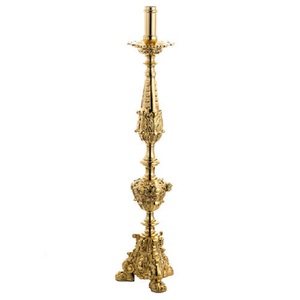 Decorative Brass <b>Candlestick</b> <b>Holder</b> <b>Gold</b> Classic Design Home Decoration Durable Metal Stand candelabra used church Home Wedding - Product Image 3