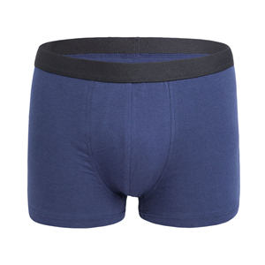 Calzoncillos bóxer de cintura alta para hombre, de algodón y elastano, tejido transpirable, ecológico, corte deportivo - Product Image 5