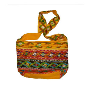 Embroidered Ethnic <b>Bag</b> Handmade <b>Boho</b> Style Canvas Shoulder Tote Women Traditional Artisan Floral Embroidery Crossbody <b>Bag</b> - Product Image 1