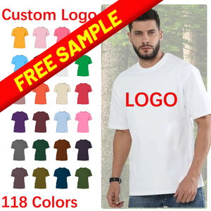 Nouveau style Printemps 2026 T-shirt en toile de coton épais teint en fil et lavé anti-boulochage Hip Hop Streetwear Décontracté Hommes Femmes Vente en gros - Product Image 5