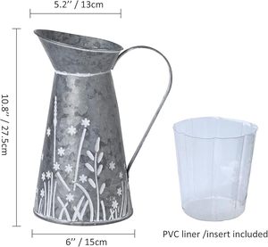 Vase à fleurs élégant en aluminium pour marque privée – Décoration d'intérieur stylée, légère et durable, idéal comme centre de table - Product Image 5