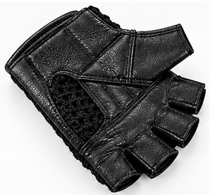 Custom Lightweight Non-Slip Half <b>Finger</b> Leather Unisex Gym Weightlifting Gloves Adjustable Wrist <b>Strap</b> for Weight Lifting Sports - Product Image 3