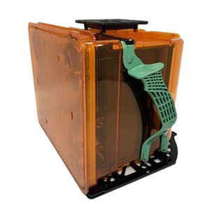 Support à galettes standard 12 pouces Foup (d'occasion, lavé) Orange - Product Image 3