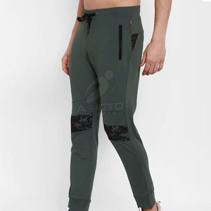 Custom Oversize <b>Men</b> Casual <b>Trousers</b> Soft Cotton Fabric <b>Elastic</b> Waist Straight Leg Design Premium Quality Quick Dry Breathable - Product Image 4