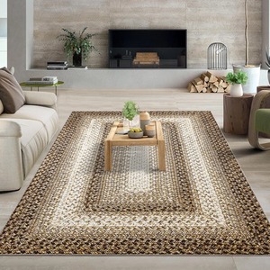 Everyday Use Modern Comfortable Jute Oval <b>Rug</b> Eco-Friendly Handmade Soft Durable Cozy Indoor <b>Spaces</b> for Living Rooms Worldwide - Product Image 3