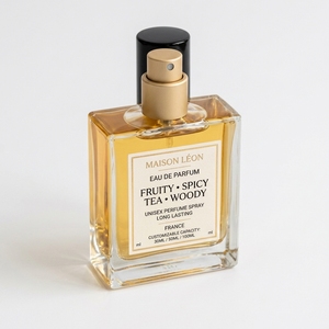 Perfume Francés Unisex de Primera Calidad, Aroma Frutal, Especiado, a Té y Amaderado, Eau de Parfum de Larga Duración, Capacidad Personalizable, Lujoso - Product Image 1