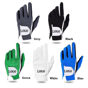 Guantes de golf de cuero de envío rápido para hombre, para mano izquierda o derecha, suaves, transpirables, de piel de oveja pura, precio mayorista barato. - Product Image 1