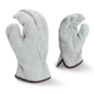 Guantes de Trabajo SPIRITCHILL GOODS, Diseño Moderno, Impermeables, Antiestáticos, con Pantalla Táctil, Cuero de Cabra Grueso de 16 oz, Flexibles, 10 Pulgadas - Product Image 5