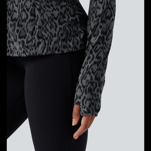 Custom Logo Women <b>Yoga</b> <b>Jacket</b> Regular Fit Zipper Front Breathable Spandex/Polyester Anti-Bacterial Gym Fitness Wear Quick Dry - Product Image 5