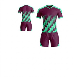 Uniformes de Fútbol Personalizados Profesionales y Económicos, Conjuntos Completos de Camisetas de Fútbol para Equipos Masculinos, en Poliéster, Sublimados - Product Image 4