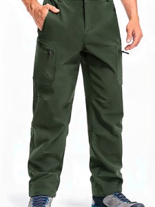 Pantalones de esquí impermeables para hombre con bolsillos con cremallera, material Gore-Tex, ropa para exteriores, pantalones de esquí personalizados, pantalones de nieve de talla grande - Product Image 2