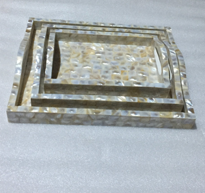 Bandeja de Nácar con Incrustaciones de Hueso, Diseño Moderno, Precio Directo de Fábrica, Elegante, al Mejor Precio - Product Image 5