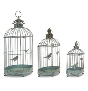 Cage à oiseaux compacte en métal, idéale pour les petits appartements, les maisons, les bureaux et les espaces intérieurs restreints - Product Image 1