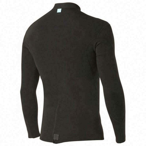 Camiseta de Hombre de Manga Corta, Cuello Alto, Ajustada, Formal, de Spandex/Poliéster, Color Sólido, Transpirable, Bordada, de Secado Rápido, Tejida - Product Image 5