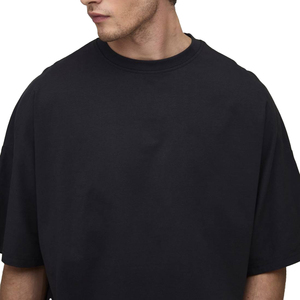 Men's Comfortable Cotton Summer Tracksuit Crew Neck T Shirt And Matching Shorts Casual Sportswear Two Piece <b>Set</b> - Product Image 2