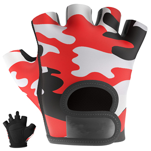 Guantes de Levantamiento de Pesas Reforzados con Muñequeras Integradas, Protección para Entrenamiento en Gimnasio, Antideslizantes, para Powerlifting y Fitness - Product Image 6