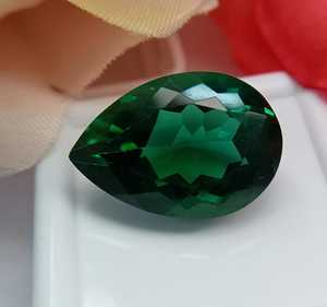 Pierre précieuse brute de tsavorite grenat vert naturel, qualité supérieure, cristal brut pour bijoux - Product Image 2