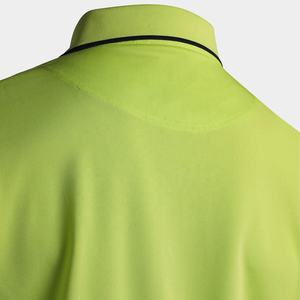 Chemise de golf pour homme de haute qualité, très vendue, 100% polyester, séchage rapide, respirante, manches courtes, tricotée, brodée - Product Image 6