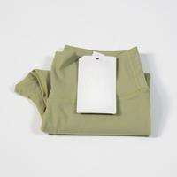 Leggings de sport tricotés double face, extensibles dans 4 directions, respirants, unis, longueur intégrale, avec taille en V et contrôle du ventre, taille élastique