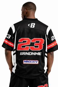 Conjunto de Camiseta y Pantalones Cortos de Fútbol Americano de Alta Calidad, Uniforme Deportivo Transpirable, Ropa de Equipo Personalizada para Entrenamientos y Partidos - Product Image 6