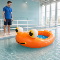 Nouveaux jouets aquatiques gonflables pour piscines, flotteurs de piscine avec certification CE, matériau PVC, balles de piscine extérieures personnalisées