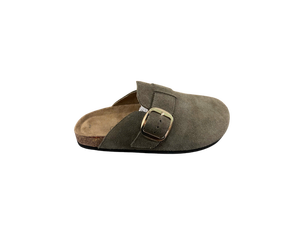 Pantuflas de Gamuza con Punta Cerrada y Hebilla, Entresuela de Corcho, Antideslizantes, con Soporte de Arco, para Todas las Estaciones - Product Image 4