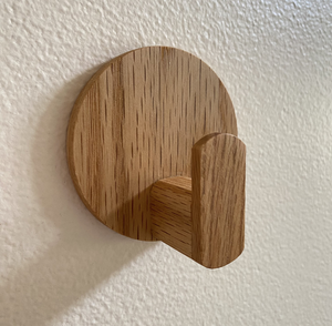 Wooden Round Hook Hanger For Living Room Towel Hanging Hanger Best Quality & Acceptable Price Item - Product Image 1