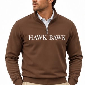 Uniforme de Golf Personalizado para Hombre, Manga Larga, Transpirable, de Poliéster, Ropa Deportiva Informal, Cierre de Cremallera, Conjunto de Uniforme Completo - Product Image 4