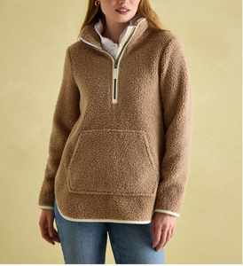 Sweat-shirt oversize à col ras du cou en coton côtelé 290 g/m² pour femme, personnalisable avec logo brodé ou impression par transfert, vente en gros - Product Image 6