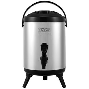 1.5 gallone 6 litri in acciaio inox isolato distributore di bevande termiche bevande calde fredda Server rubinetto maniglia per uso alimentare per caldo - Product Image 1