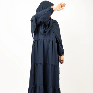 OEM Women Abaya Supplier Luxury Muslim Dress with Custom Design Service and Retail Packaging Options - Product Image 2