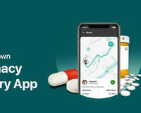 Application de livraison de médicaments pour commander des médicaments en ligne avec des commandes de remboursement, suivi des commandes et livraison à domicile.