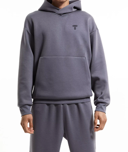 Gran oferta, sudaderas con capucha de estilo Vintage para hombre, algodón de alta calidad, peso pesado, hombro caído, cómodo y elegante para el logotipo frontal de invierno - Product Image 1