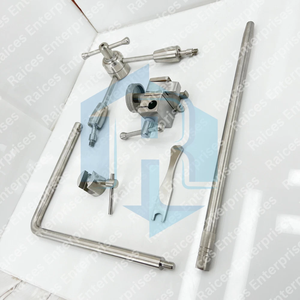 Système d'Écartement des Bras Martin, Ensemble Complet, Écarteur Chirurgical, Instruments Chirurgicaux Orthopédiques en Acier Inoxydable - Product Image 2