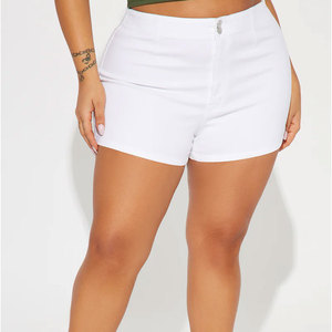 Shorts de Mezclilla Casuales Formales de Cintura Media para Mujer, Estilo Boyfriend, Lavados, de Alta Calidad, Servicio OEM, Personalizables, Jeans de Verano Ecológicos - Product Image 5