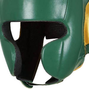 Protector de Cabeza de Boxeo Personalizado de Cuero Acolchado Suave - Diseño Ajustable y Duradero con Servicios OEM/ODM - Product Image 6