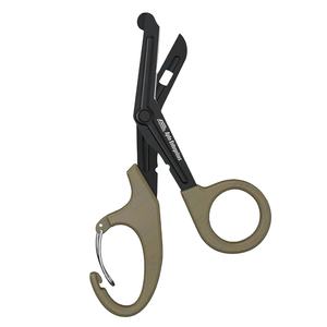 Tijeras para traumatismos médicos de 7,5 pulgadas, tijeras de vendaje de grado quirúrgico, cuchillas antiadherentes recubiertas de fluoruro, instrumentos médicos - Product Image 1