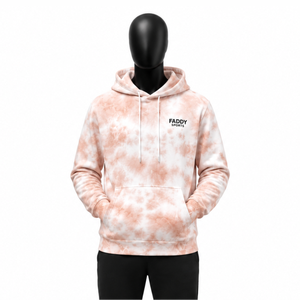 Sweat à capuche unisexe personnalisé en molleton de coton surdimensionné, style streetwear, tie-dye, pour hommes et femmes, effet délavé vintage, vente en gros 2026 - Product Image 1