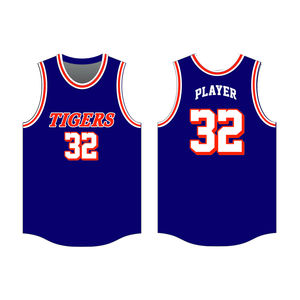 Camiseta de Baloncesto Personalizada para Niñas, Color Morado, con Número Impreso, Uniforme para Equipos Juveniles, Fabricante Mayorista con Etiqueta Privada OEM - Product Image 2