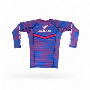 ชุดโนกิแบบกำหนดเอง เสื้อรัดกล้ามเนื้อ BJJ สำหรับ MMA โนกิ ยิวยิตสู กางเกงกราปลิงพิมพ์ลายแบบซับลิเมชั่น ผลิตในปากีสถาน - Product Image 4