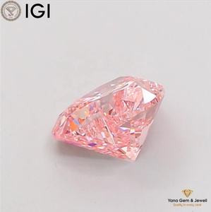 Diamante Cultivado en Laboratorio CVD, Corte Corazón, Color Rosa Intenso, Claridad VS1, con Certificado IGI, 2.50 Quilates, Perfecto para Anillo de Ensueño - Product Image 6