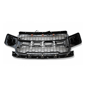 Parrilla Delantera con Luz LED Negra Mate para Sistemas de Iluminación de Camionetas Ford F150 2018-2020 - Product Image 3